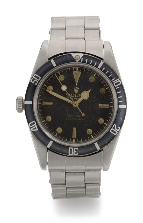 left handed Rolex submariner